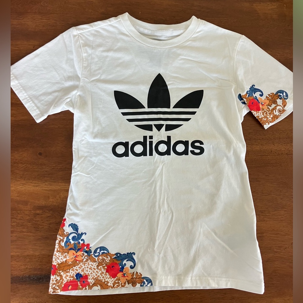 Adidas Floral Tee for Women